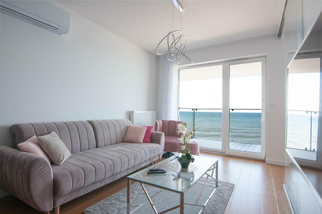 Apartament Sailor Z Widokiem Na Morze - Nadmorski Luksus Ustronie Morskie Luaran gambar